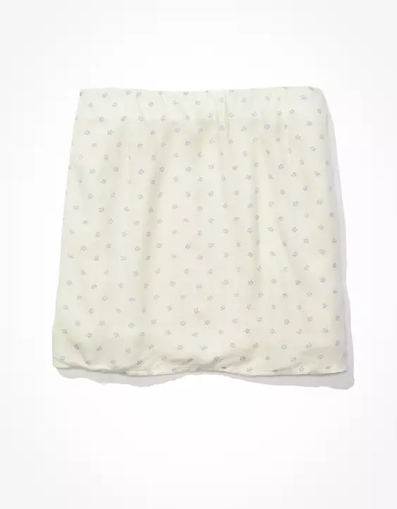 AE Floral Slit Mini Skirt - Image 3