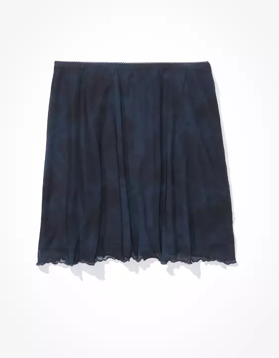 AE High-Waisted Mesh Mini Skirt - Image 3