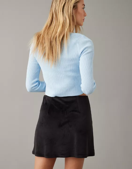 AE It Knit Velvet Skort - Image 2
