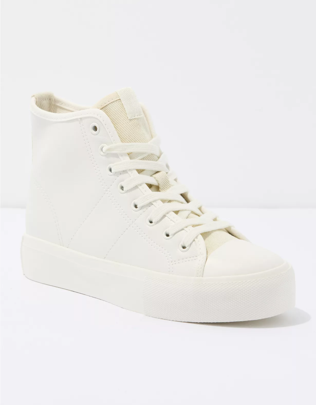 AE Mixed Material High-Top Sneaker