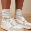 AE Embroidered Platform Sneaker