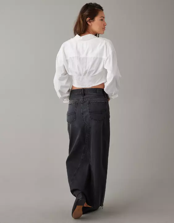 AE Corset Button-Up Shirt - Image 2