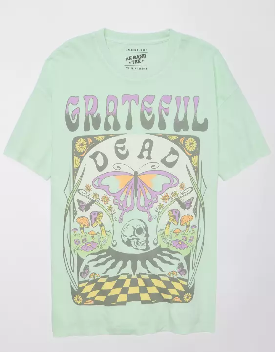 AE Oversized Grateful Dead Graphic Tee - Image 3