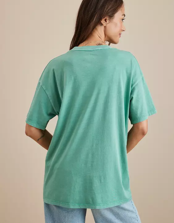 AE Oversized Janis Joplin Graphic Tee - Image 2