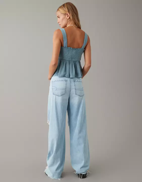 AE Tie-Front Babydoll Cami - Image 2