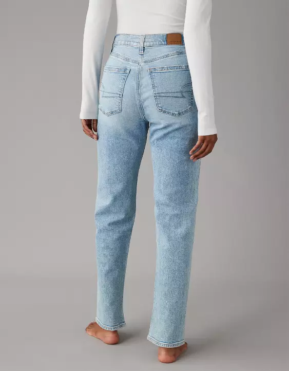 AE Stretch Highest Waist '90s Boyfriend Jean - Image 2