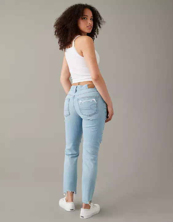AE Stretch Ripped Curvy '90s Skinny Jean - Image 2