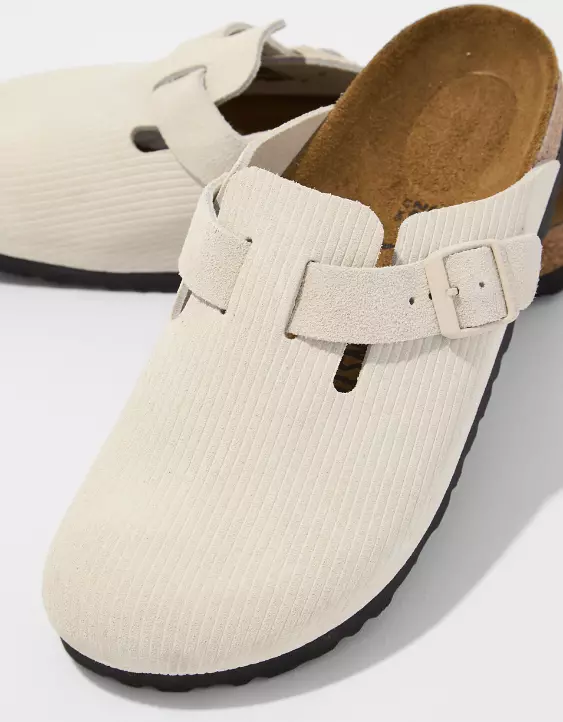 Birkenstock Suede-Embossed Clog - Image 3